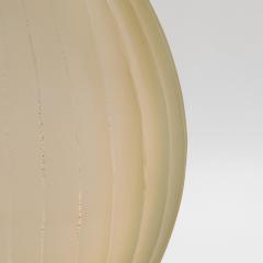 Hand Blown Murano Supreme Vase in Clear with 24 karat Gold Flecks Large - 4210866