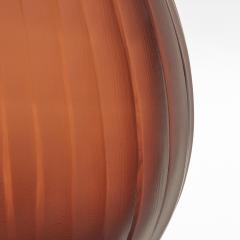 Hand Blown Murano Supreme Vase in Light Amaretto Medium - 4210875