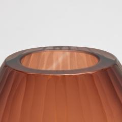 Hand Blown Murano Supreme Vase in Light Amaretto Medium - 4210876