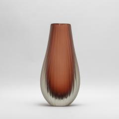 Hand Blown Murano Supreme Vase in Light Amaretto Tall - 4214576