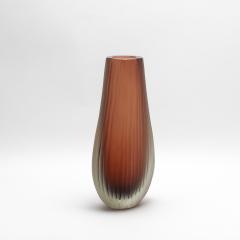 Hand Blown Murano Supreme Vase in Light Amaretto Tall - 4214580