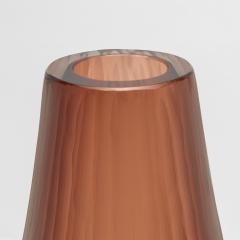 Hand Blown Murano Supreme Vase in Light Amaretto Tall - 4214583