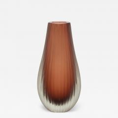 Hand Blown Murano Supreme Vase in Light Amaretto Tall - 4217444