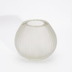 Hand Blown Murano Surpime Vase in Citrine Large - 4231671