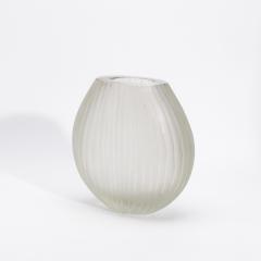 Hand Blown Murano Surpime Vase in Citrine Large - 4231678