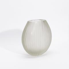 Hand Blown Murano Surpime Vase in Citrine Large - 4231679