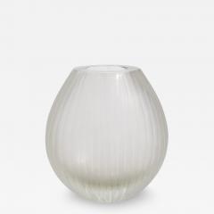Hand Blown Murano Surpime Vase in Citrine Medium - 4249069