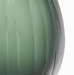 Hand Blown Murano Surpime Vase in Eucalyptus Green - 4235013