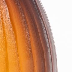 Hand Blown Murano Surpime Vase in Tobacco Medium - 4235007