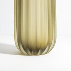 Hand Blown Murano Vase Cactus in Olive Large - 4237285
