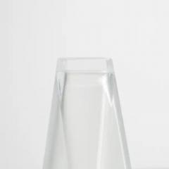Hand Blown Murano Vase Goccia Frosted - 3851092
