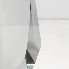 Hand Blown Murano Vase Goccia Frosted - 3851155