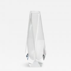 Hand Blown Murano Vase Goccia Frosted - 3868626