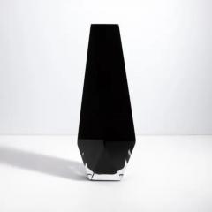 Hand Blown Murano Vase Goccia in Black Onyx Large - 3853944