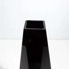 Hand Blown Murano Vase Goccia in Black Onyx Large - 3853945