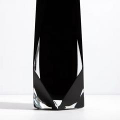 Hand Blown Murano Vase Goccia in Black Onyx Large - 3853986