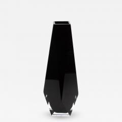 Hand Blown Murano Vase Goccia in Black Onyx Large - 3878653