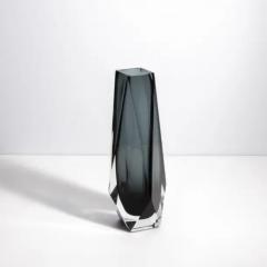 Hand Blown Murano Vase Goccia in Grey Medium - 3852101