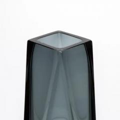 Hand Blown Murano Vase Goccia in Grey Medium - 3852103