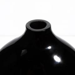 Hand Blown Murano Vase Sommerso in Black Onyx - 3853996