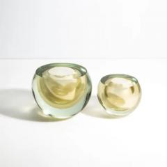 Hand Blown Murano Vase Sphere in Gold Small - 3852148