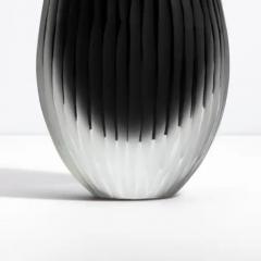 Hand Blown Murano Vase Supreme in Black Large - 3851717