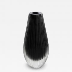 Hand Blown Murano Vase Supreme in Black Large - 3868639