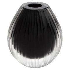 Hand Blown Murano Vase Supreme in Black Small - 3852524