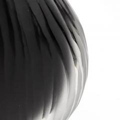 Hand Blown Murano Vase Supreme in Black Small - 3852543