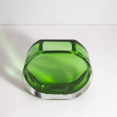 Hand Blown Murano Vase in Green - 3854006