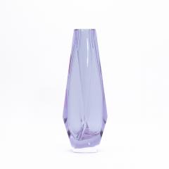 Hand Blown Murano Vase in Lavender - 4218224