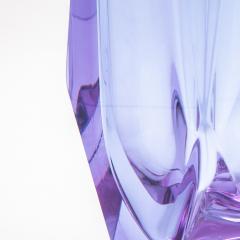 Hand Blown Murano Vase in Lavender - 4218271