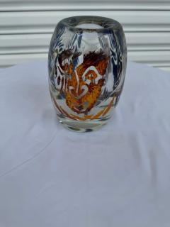 Hand Blown Signed 6 Fillan Murano Vase - 4306791
