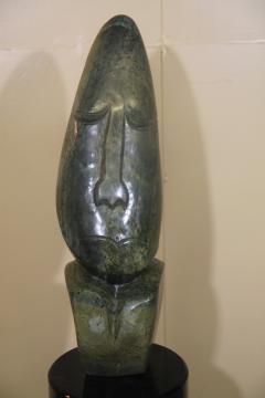 Hand Carved Alabaster African Sculptiure - 2277812