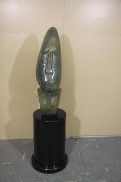 Hand Carved Alabaster African Sculptiure - 2277813
