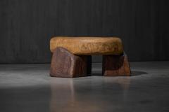Hand Carved Brutalist Coffee Table France 2025 - 4249601