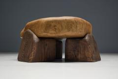 Hand Carved Brutalist Coffee Table France 2025 - 4632407