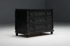 Hand Carved Oak Chest of Drawers France 18th Century - 4150009