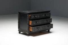 Hand Carved Oak Chest of Drawers France 18th Century - 4150011