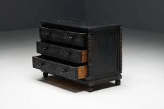 Hand Carved Oak Chest of Drawers France 18th Century - 4150040