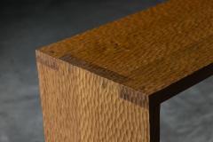 Hand Carved Oak Console Table France Early 21st Century - 4506286