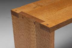 Hand Carved Oak Console Table France Early 21st Century - 4506393