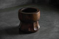 Hand Carved Sculptural Usu Mortar Japan Early 20th Century - 4706756