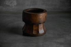 Hand Carved Sculptural Usu Mortar Japan Early 20th Century - 4706765