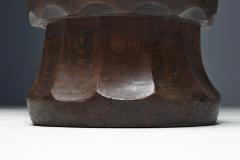 Hand Carved Sculptural Usu Mortar Japan Early 20th Century - 4706779