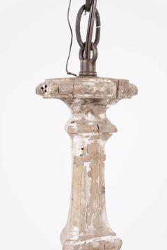 Hand Carved Six Arm Chandelier - 4600247