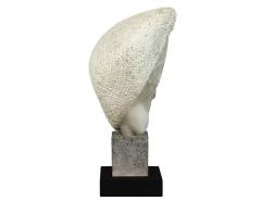 Hand Carved Stylized Stone Sculpture by Daniel Pokorn - 2563008