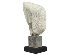 Hand Carved Stylized Stone Sculpture by Daniel Pokorn - 2563009
