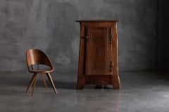 Hand Carved Vernacular Cabinet circa 1900 - 4593953