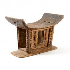 Hand Carved Vintage African Stool - 2656734